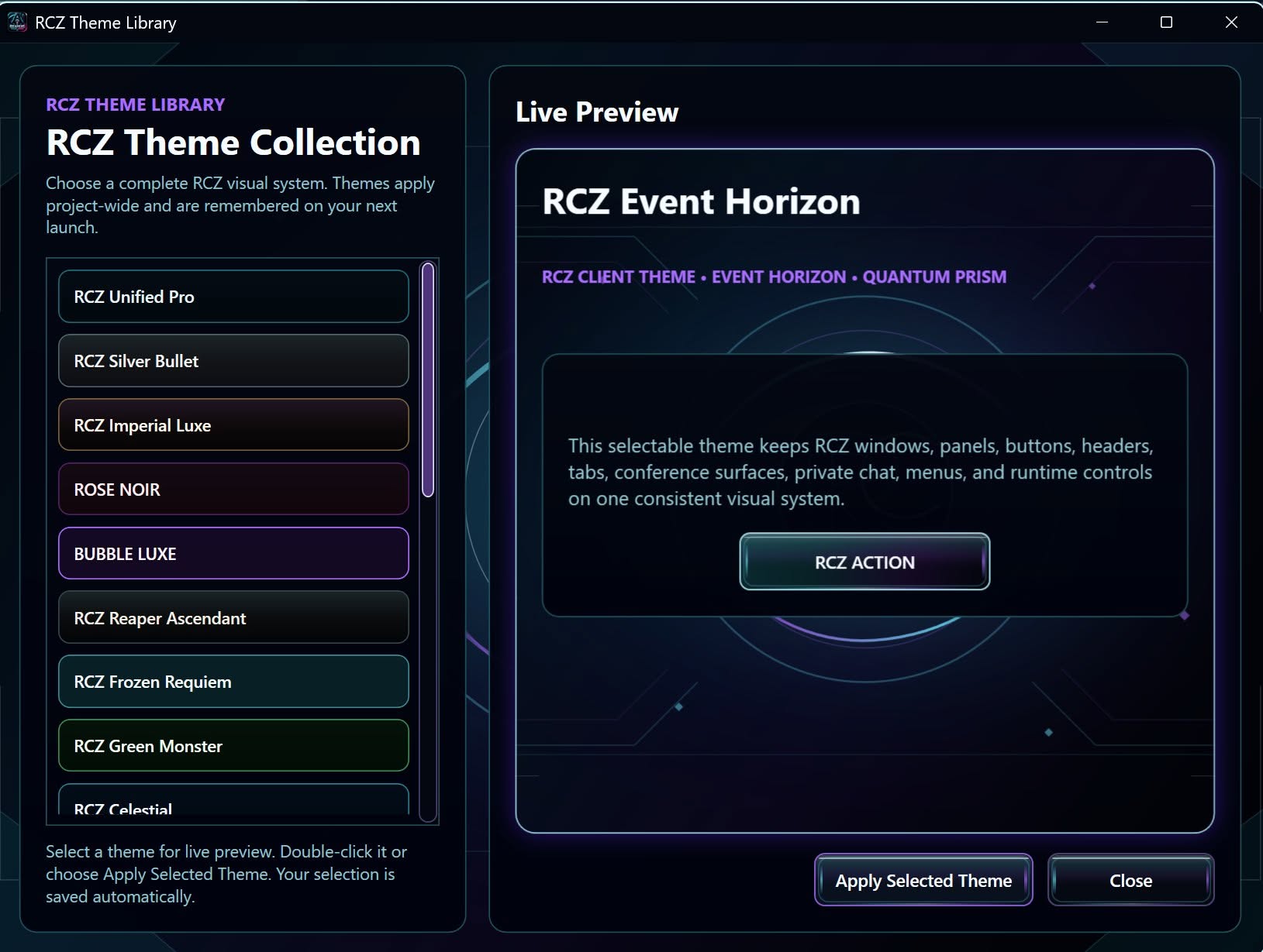 Reapers Chat Zone client screenshot 6
