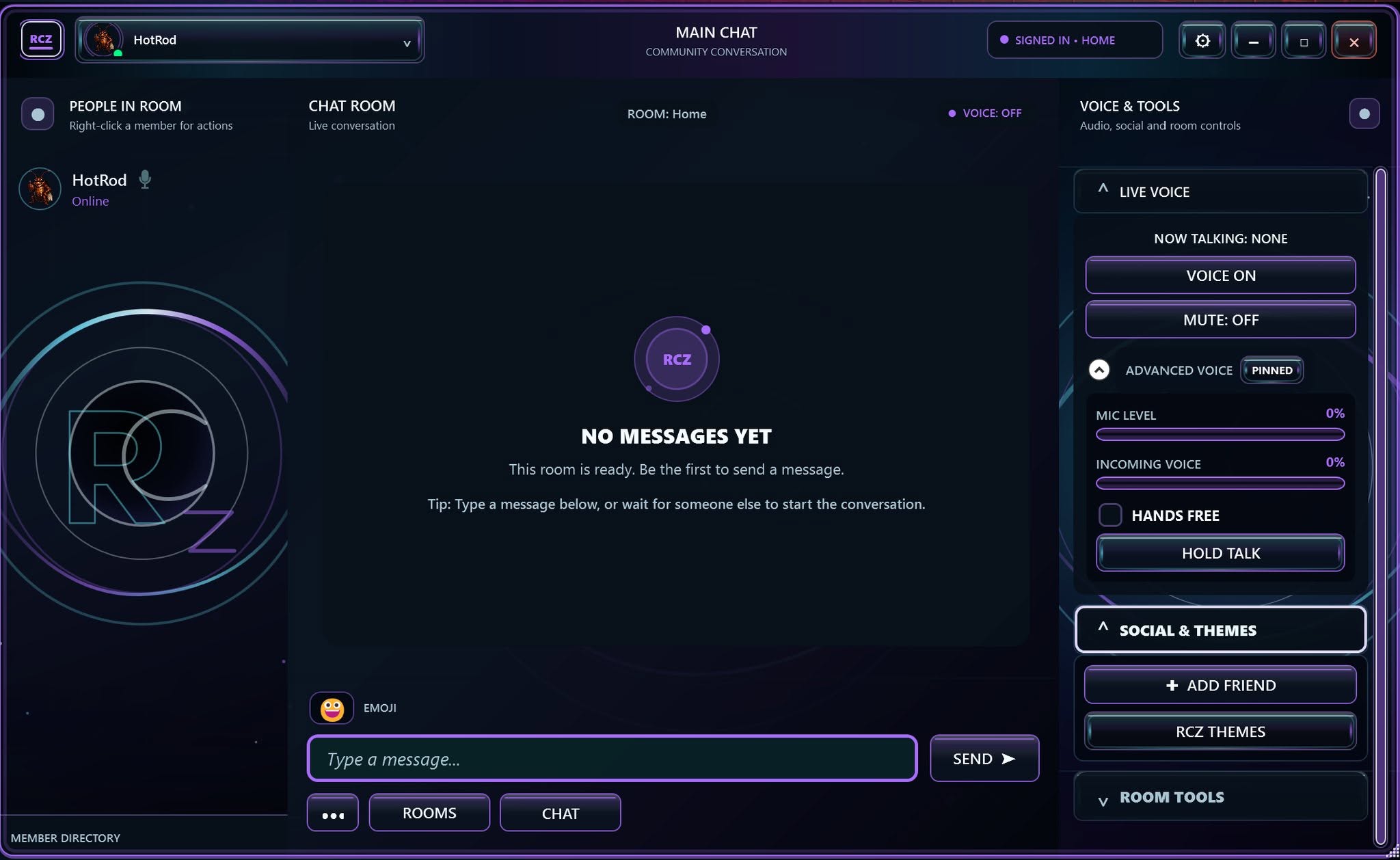 Reapers Chat Zone client screenshot 15